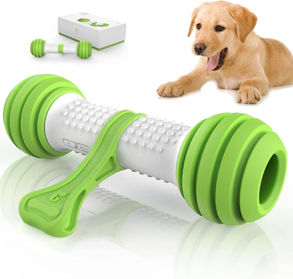 Interactive Motion-Activated Dog Toy - USB Rechargeable Electronic Bone for Medium to Large Dogs, Designed to Alleviate Boredom and Enhance Stimulation (Green)