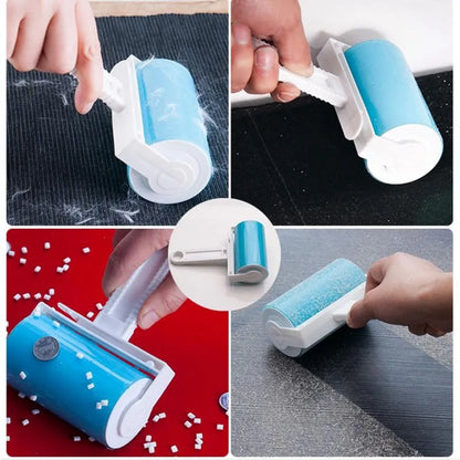 Professional Reusable Silicone Pet Hair Remover and Lint Cleaning Brush for Cats and Dogs